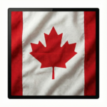 The Canada flag